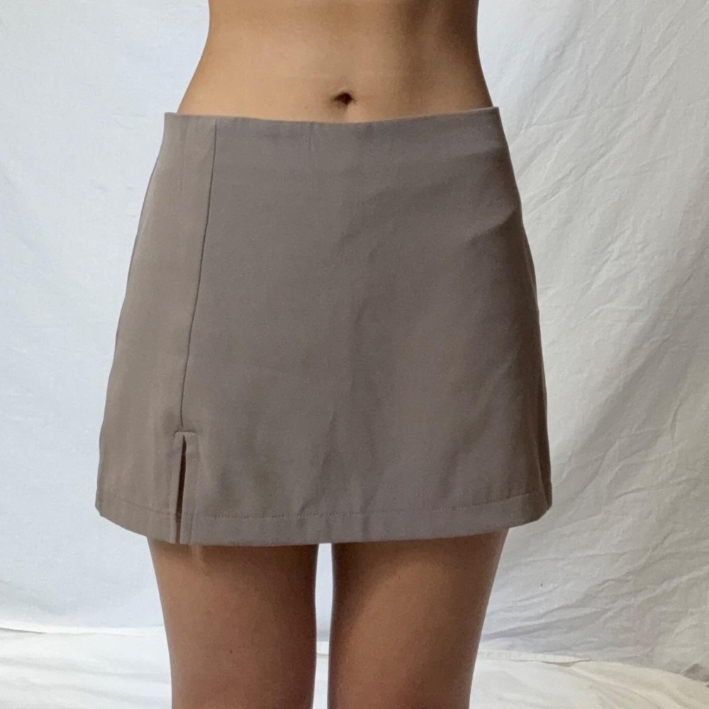 Aeropostale Taupe Mini Skirt
